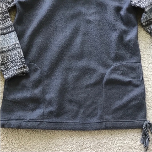 Anthropologie Fair Isle Cowl Neck Fleece by Saturday Sunday - Picture 5 of 6